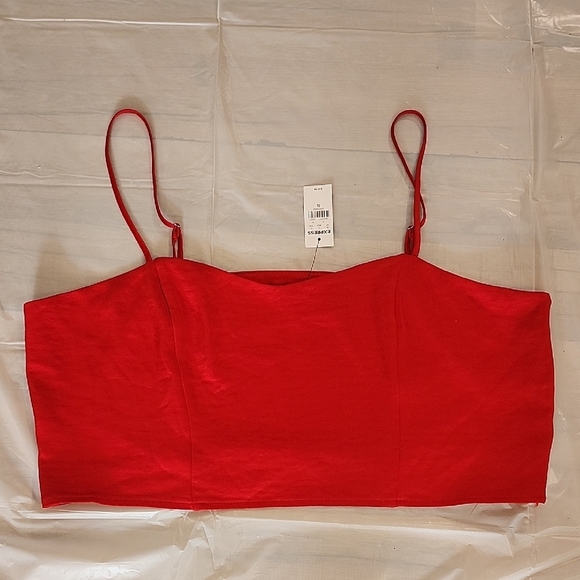 Express Red Women's Top - Picture 1 of 8